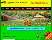 Tablet Screenshot of highfeeltravels.com